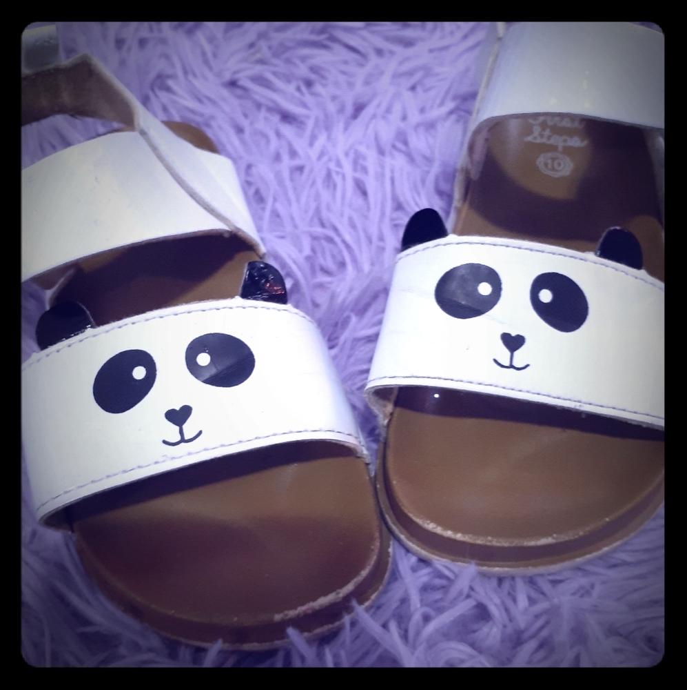 Panda sandals
